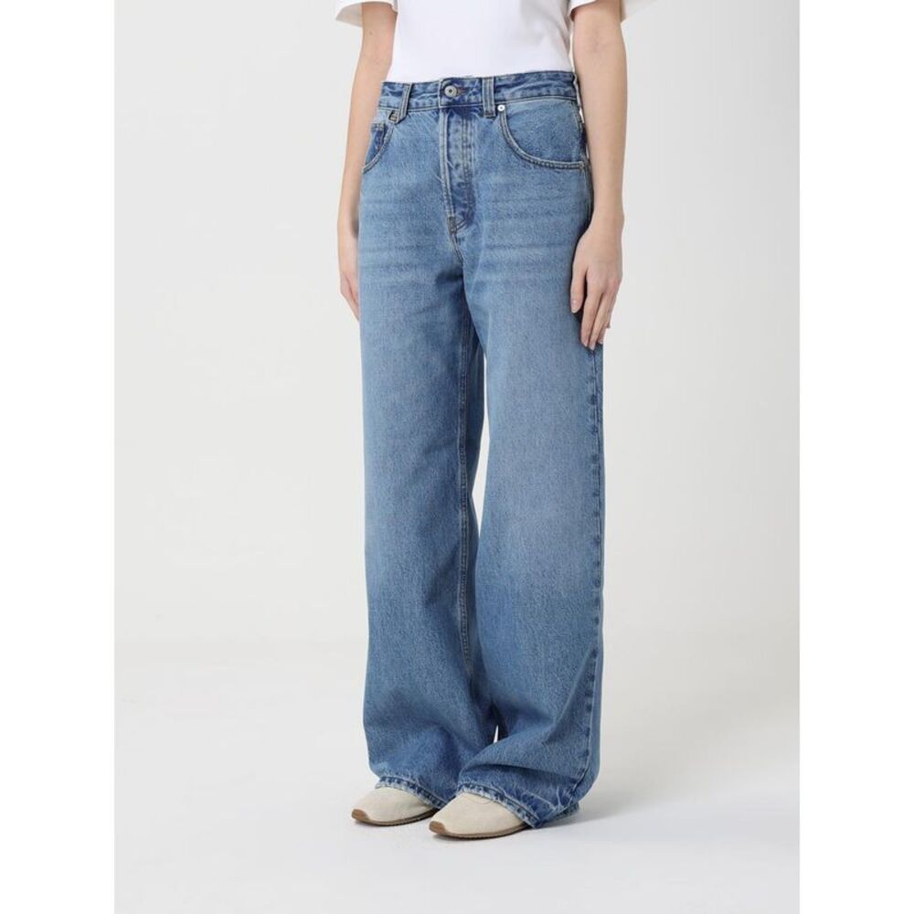 Jacquemus Jeans Woman Gnawed Blue - Picture 4 of 4
